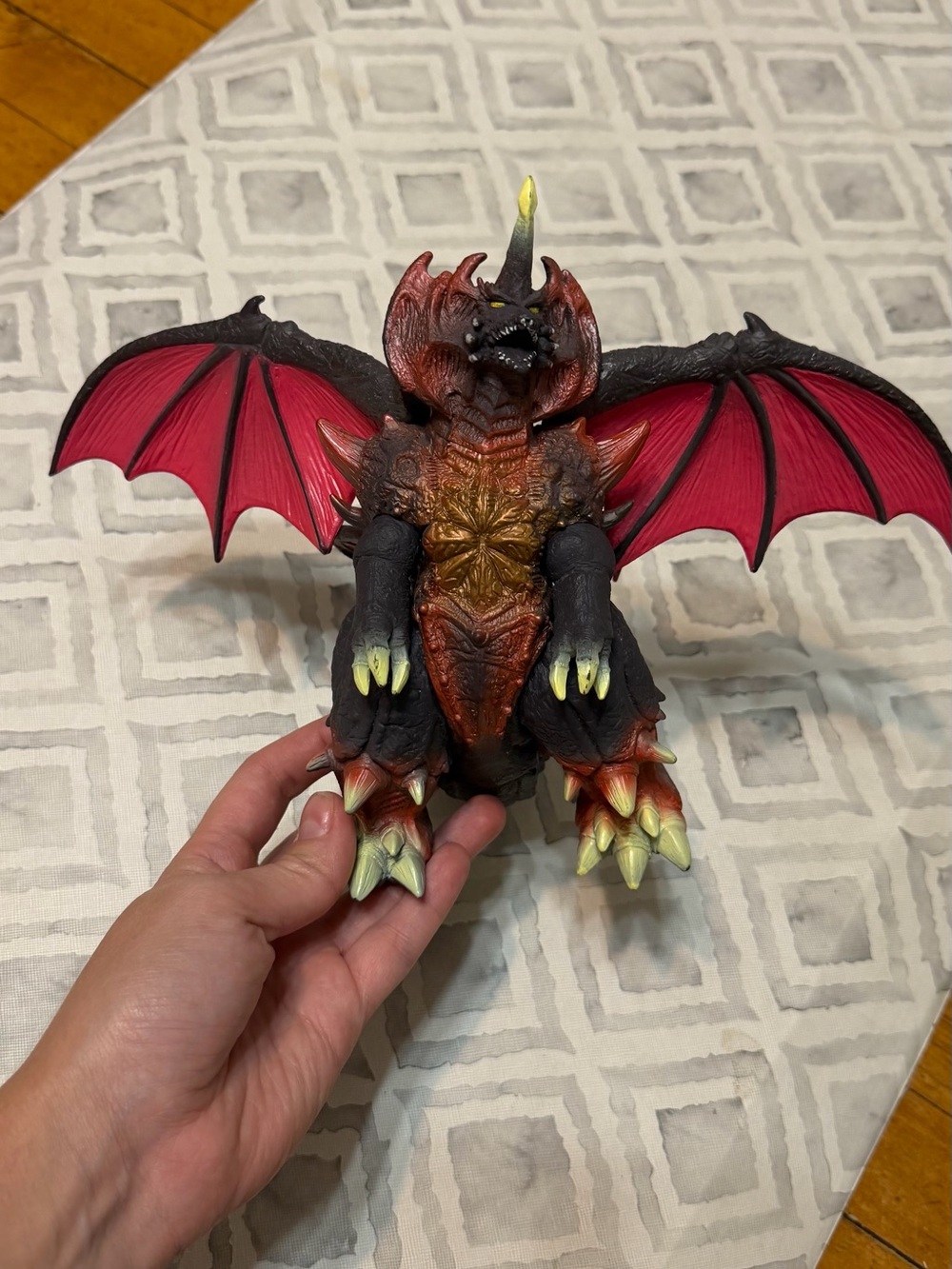 Bandai Destoroyah 1995 Vinyl Figure - Godzilla Kaiju Monster - Rare!